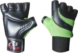 Prokyde Neon Gym & Fitness Gloves (L, Black)