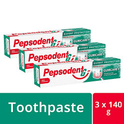 Pepsodent Expert Protection Gum Care Toothpaste - 140 g (Pack of 3)