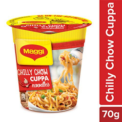 Maggi Cuppa Noodles, Chilli Chow – 70g Cup
