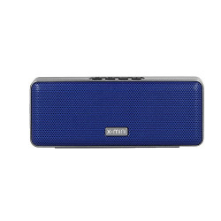 X-mini XOUNDBAR Ultra Portable IPX4 Splash-Proof Bluetooth 4.2 Stereo Speaker with in-Built Mic (Midnight Blue)