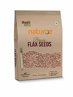 Naturoz Brown Flax Seeds, 200g