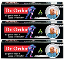 Dr Ortho Ayurvedic Pain Relieving Ointment - 30 g (Pack of 3)