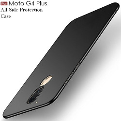 WOW Imagine(TM) All Sides Protection 360 Degree Sleek Rubberised Matte Hard Case Back Cover for Moto G Plus 4th Gen (G4 Plus/G 4th Generation)