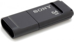 Sony USM64X/B2//USM64X/B3 IN 31302202 64 GB Pen Drive(Black)