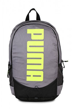 Puma Gray Violet and Fluo Pink Laptop Backpack (7593301)