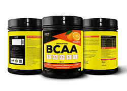 Healthvit Fitness BCAA 6000 Pre/Post Workout Supplement - 200 g (Tangy Orange)