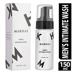 Makhai Men's Intimate Hygiene Foam Wash, No Harsh Chemicals, Sulfate Free, Paraben Free - 150 ml