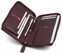  WildHorn Brown Passport Cover (WH2030)