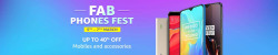 Amazon Fab Phones Fest ( 5 - 7 March )