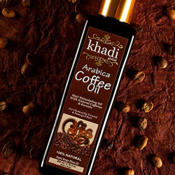 Khadi Global Arabica Coffee Hair Stimulating Oil Infused With Powerful Broccoli Seed Oil With Natural Caffeine & Keratin Oil Formulated in Extra Virgin Olive Oil + Hair Growth Oil + Anti Hair Fall Oil