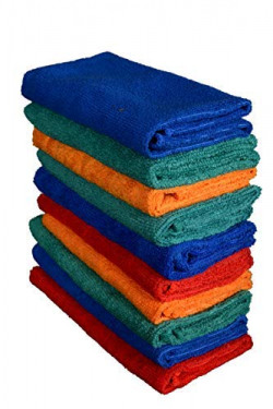 Sheen Microfiber Cleaning Cloth | Cleaning Cloth for Home and Kitchen | Cleaning Towel | Cleaning Product | Cleaning Cloth 30x35 240 GSM Pack of 10