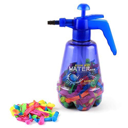 Zest 4 Toyz Holi Water Balloon Pumping Station with 200 Water Balloons and Water Pump for Kids -Color May Vary