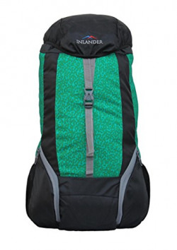 INLANDER 1011-1 Sea Green Rucksack Daypack Backpack Bag for Travel Hiking Trekking & Camping for Men & Women