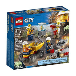 LEGO City Mining Team  Building Blocks for Kids 5 to 12 Years (82 Pcs) 60184 (Multi Color)