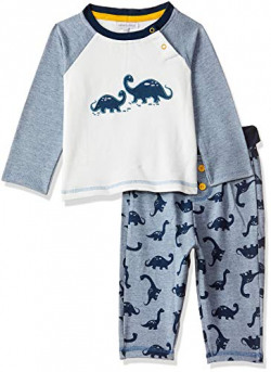 Mother's Choice Baby Boys' Clothing Set (IT9280_Grey Combo_New Born)