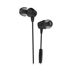 JBL C50HI in-Ear Headphones with Mic (Black)