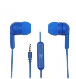 Flipkart SmartBuy ONA19AAH04 Wired Headset with Mic(Blue, In the Ear)
