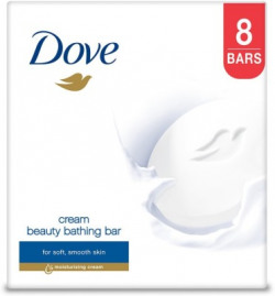 Dove Cream Beauty Bathing Bar(800 g, Pack of 8)