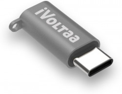 iVoltaa Micro USB, USB Type C OTG Adapter(Pack of 1)