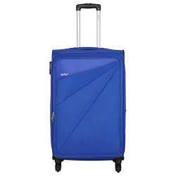 Safari Mimik 58 Cms Polyester Blue Cabin 4 wheels  Hard Suitcase