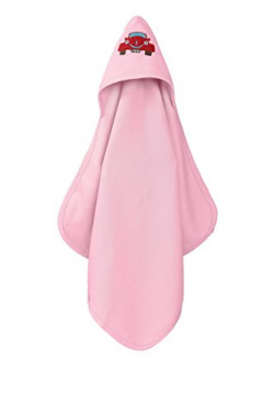 Quick Dry Hooded Fleece Towel (Pink)