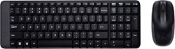 Logitech MK220 Mouse & Wireless Laptop Keyboard (Black)