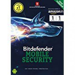 BitDefender Total Security for Mobile Latest Version (Android / iOS) - 1 Device, 1 Year (Activation Key Card)