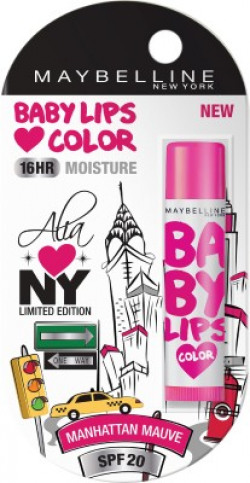 Maybelline Alia Loves NY Lip Balm Manhattan Mauve(Pack of: 1, 4 g)
