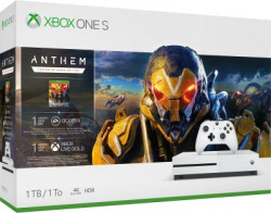 Microsoft Xbox One S 1 TB with Anthem Legion of Dawn Edition(White)