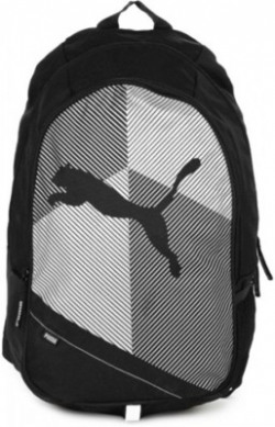 Puma ECHO 18 L Backpack(Black, White)