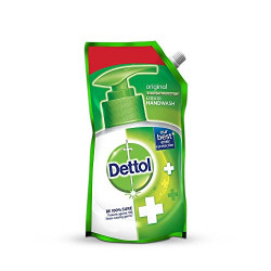 Dettol Germ Protection Ph.Balanced Liquid Handwash Refill, Original, 750 ml