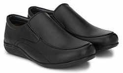 Andrew Scott Men's Black Leather Formal Shoes-6 UK/India (40 EU) 