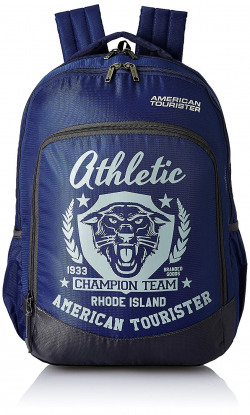 American Tourister 27 Ltrs Blue Casual Backpack (AMT VOLT BACKPACK 02 - BLUE) 