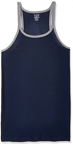 Jockey Men's Cotton Vest (8901326099520_US31_X-Large_Navy)