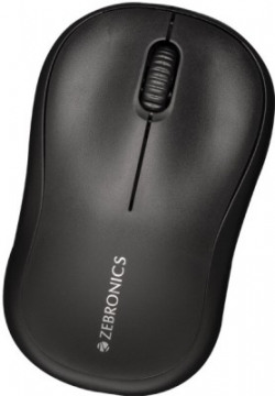 Zebronics Comfort Wired Optical Mouse(USB, Black)