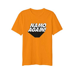 NaMo Merchandise Namo Again Round Neck T-Shirt - XS Size