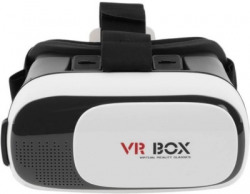 Music World Virtual Reality 3D VR BOX For All SmartPhones Upto 6 INCHES Video Glasses(Black)