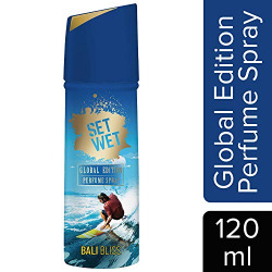50% Off : Set Wet Global Edition Bali Bliss Perfume Spray, 120ml at Rs.125