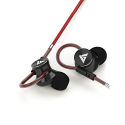 Boult Audio ProBass Loop in-Ear Headphones with Mic (Red)