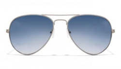 David Martin Black Aviator Medium Sunglasses