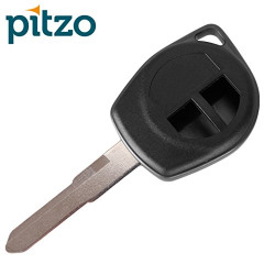 Pitzo Replacement Case 2 Button Remote Body Car Key Shell for Maruti