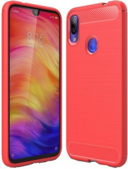 Wellpoint Back Cover for MI Redmi Note 7 Pro(Red, Grip Case)