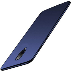TheGiftKart TPU Silicone Ultra Slim Flexible Soft Back Case Cover for OnePlus 6T (Matte Blue)