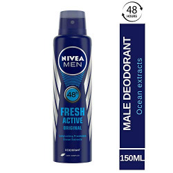 Nivea Fresh Active Original 48 Hours Deodorant For Men, 150ml