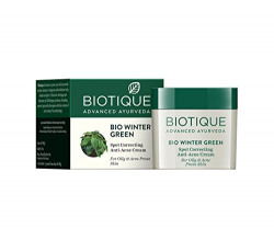 Biotique Bio Winter Green Spot Correcting Anti Acne Cream, 15g