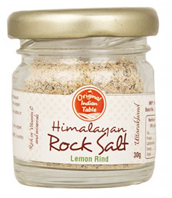 Original Indian Table Himalayan Lemon Rind Rock Salt, 30g