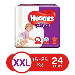 Huggies Wonder Double Extra Large Size Diapers Pants (24 Count)