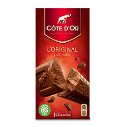 Cote d'Or Lait Melk Chocolate Bar, 200g (Pack of 2)