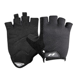Nivia Python 885BL Sports Gloves, Medium (Black)