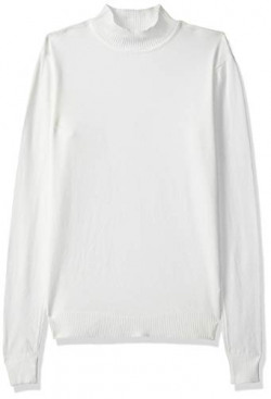 Qube By Fort Colins Women's Sweater (CH102_Off White_XXL)